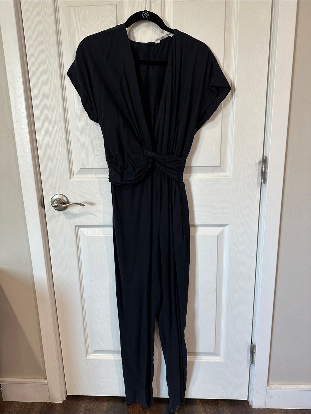 Zara Knot-Front Jumpsuit - Women Pants & Jumpsuits